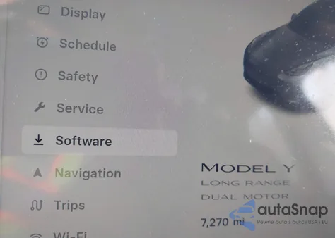 2025 Tesla Model Y Long Range Dual Motor All-Wheel Drive from USA, damaged, VIN 7SAYGDEE7SA366245